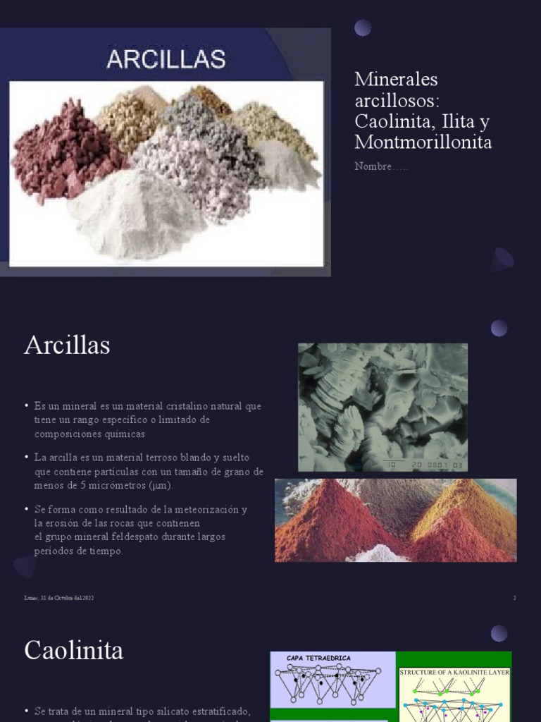Esmectita Arcilla [ Propiedades ] Características Y Usos – MOFAF