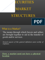 Securities Market Structures