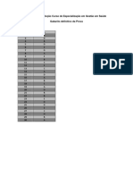Processo de Seleção Curso de Especialização em Gestão em Saúde Gabarito Definitivo Da Prova
