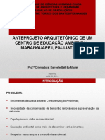 Anteprojeto de Centro de Educação Ambiental no Paulista