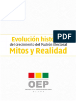 Evolucion Historica PEB Mitos Realidad