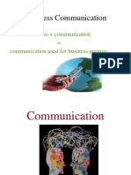 Business + Communication Communication Used For Business Purpose