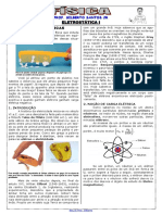 1-Apostila de Eletrostática I (9 Páginas, 25 Questões)