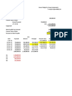 Group 3 honor pledge & note payable amortization