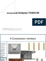 Structural Analysis of Compression Members