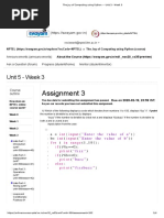 JOC Python Week - 03 - Assignment - 01