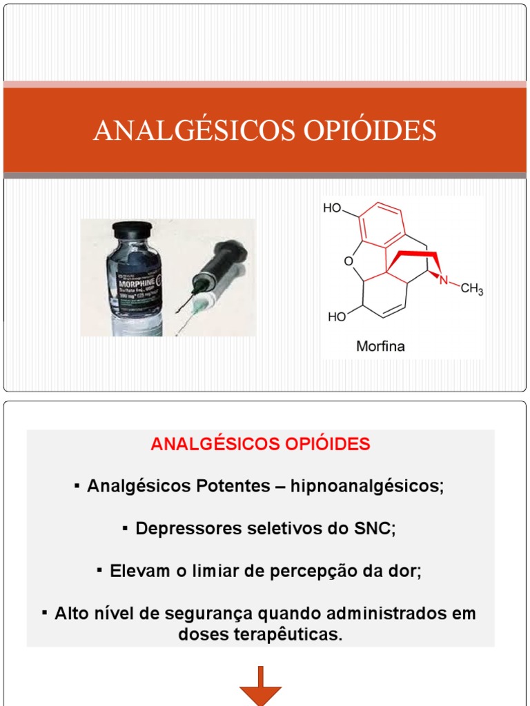 Analgésicos opióides: propriedades, mecanismos de ação e principais ...