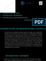 Distribuciones de Probabilidades Continuas