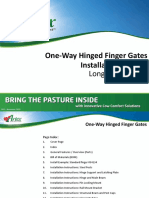 Installation - Long - S Peak Dairy - Hinged Finger Gates - V01