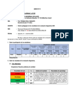 Informe del docente - Evaluación diagnóstica 2023 ROXA...-