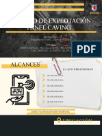 Proyecto de Explotación Panel Caving: Universidad de Santiago de Chile