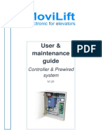 User & Maintenance Guide: Controller & Prewired System