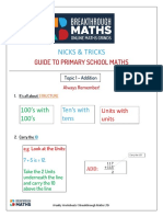 Week 1 Addition Primary School