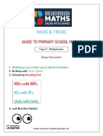 Week 3 Multiplication Primary School