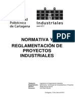 Normativa Proyectos Industriales
