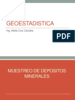 Geoestadistica: Ing. Adela Cruz Canales