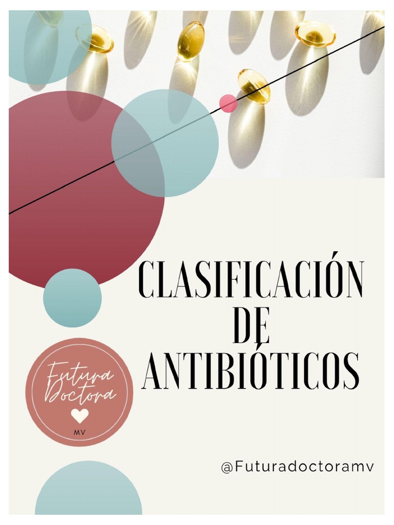 Clasificación de Antibióticos | PDF