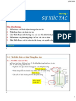 S Xúc Tác: M C Tiêu Chương: 1. 2. 3. 4. 5