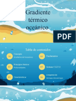 Gradiente Térmico Oceánico