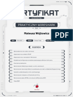 Mateusz Wójtowicz Praktyczny Wireshark