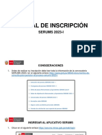 Manual de Inscripción Serums 2023-I