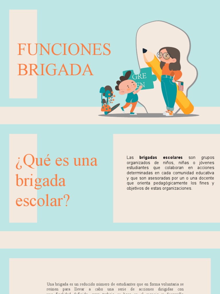 Brigadas Escolares y sus Funciones | PDF | Policía | Movimiento ...
