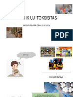 Teknik Uji Toksisitas: Indra Purnama Iqbah, S.PD.,M.SC