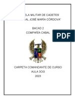 Escuela Militar de Cadetes "General José María Córdova" Bacad 2 Compañía Cabal