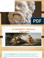 Dialog Peirastic Socrate - Eutyphron