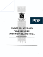 Estatuto Servidores Belmiro Braga