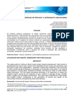 Aproveitamento de Residuos de Pescado o Artesanato