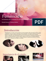 Feminicidio: Un Fenómenó Que Se Presenta Cón Mas Intensidad en El Mundó Granda Rómeró, Cristina Luciana