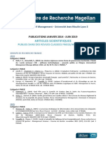 Magellan PUBLICATION Revues Classees Janvier2014 Juin2019