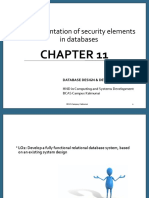 DDD-CH 11 Database Security