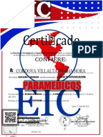 Certi Cado: Paramedicos