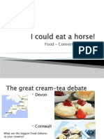 I Could Eat A Horse!: Food - Conversation Topic