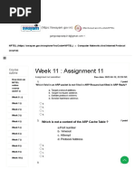 Computer Networks And Internet Protocol - - Unit 13 - Week 11