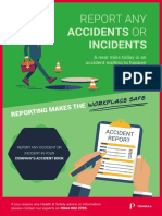 Accident Reporting Poster