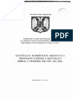 National Bank of Yugoslavia Report