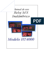 Manual Reloj