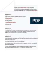 Improving Internal Controls & Preventing Procurement Fraud