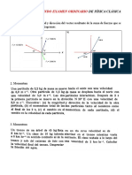 Guia para El Segundo Examen Ordinario de Física Clásica