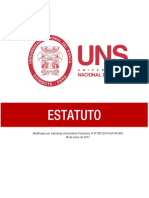Estatuto UNSanta Perú 2018