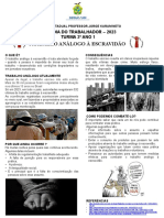 Dia Do Trabalhador - 2023 Turma 3º Ano 1: Trabalho Análogo À Escravidão