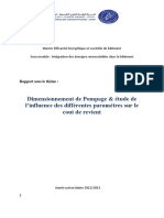 Projet Dimentionnement Pompage