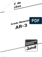 Arado Reversível Catalogo AR-3 - 06 - 1982