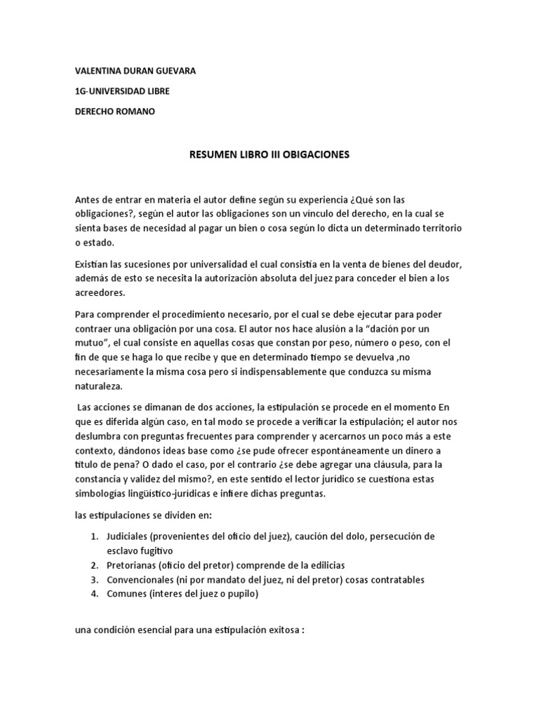 Resumen de Romano | PDF