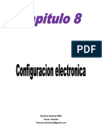 Cap #8 Configuracion Electronica (Oficial2018) - (Quimica3001 - (2018-2019)