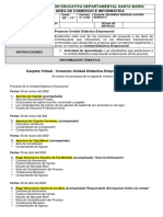 2022 - 2023 Guía de Aprendizaje - Proyecto UDE