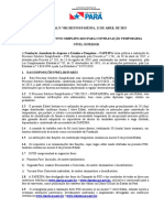 Edital - PSS Fapespa 2023 PDF